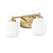 Z-Lite Kendrick 2 Light Vanity, 14.5in. W x 8.5in. H, Luxe Gold 745-2V-LG - alternate 3